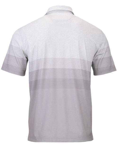 Men's Belmont Sublimated Heathered Polo - Ash Heather