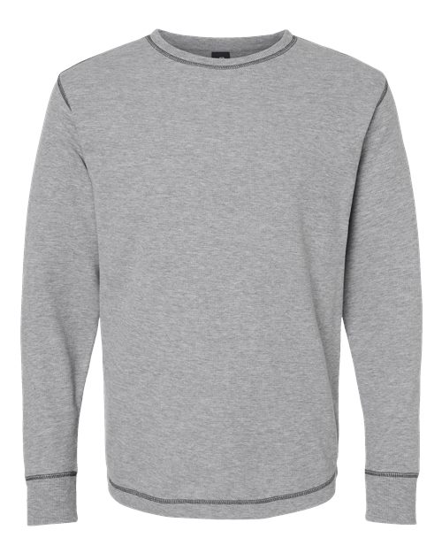 Men's Vintage Thermal Long Sleeve T-Shirt - Oxford