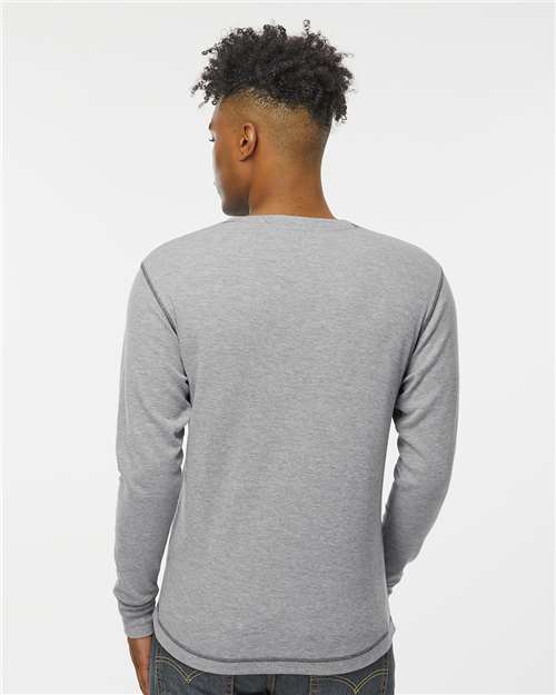 Men's Vintage Thermal Long Sleeve T-Shirt - Oxford