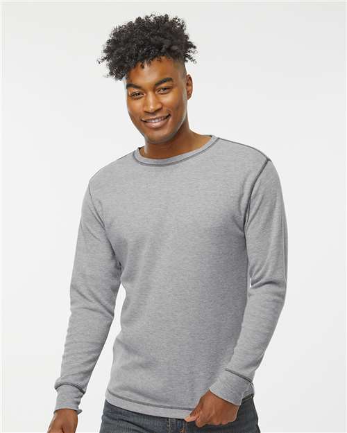Men's Vintage Thermal Long Sleeve T-Shirt - Oxford