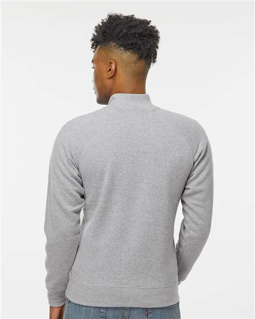 Men's Triblend Quarter-Zip Sweatshirt - Grey Triblend