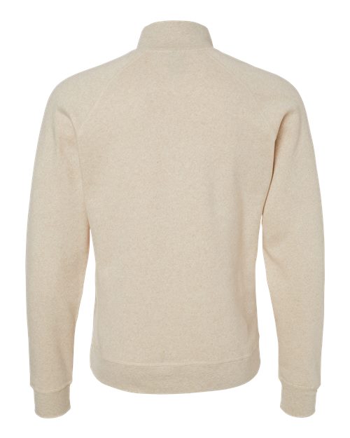Men's Triblend Quarter-Zip Sweatshirt - Oatmeal Triblend