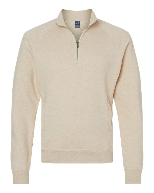 Men's Triblend Quarter-Zip Sweatshirt - Oatmeal Triblend