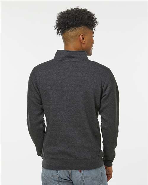 Unisex Heavyweight Fleece Quarter-Zip Sweatshirt - Charcoal Heather