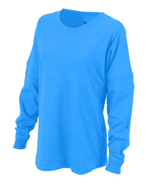 Women's Pom Pom Long Sleeve Jersey T-Shirt - Collegiate Blue