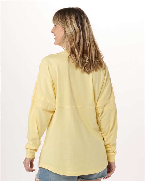 Women's Pom Pom Long Sleeve Jersey T-Shirt - Daffodil