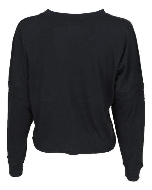 Women's Crop Retro Jesery - Black