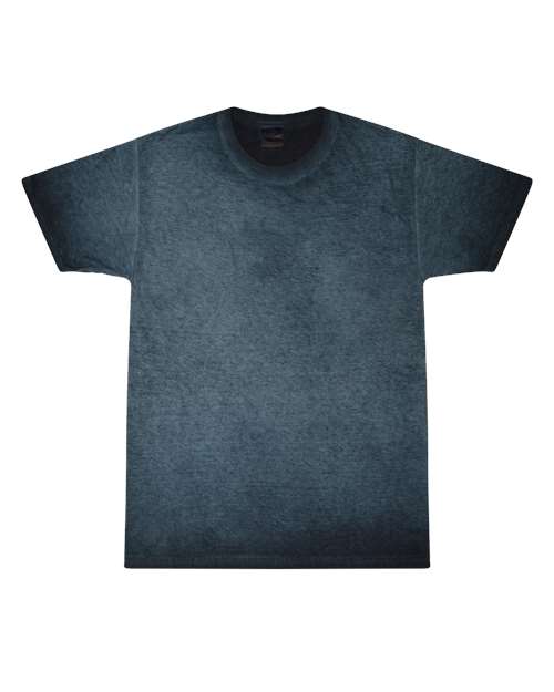 Unisex Oil Wash T-Shirt - Navy