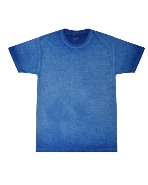Unisex Oil Wash T-Shirt - Royal