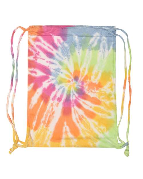 Tie-Dyed Drawstring Bag - Eternity