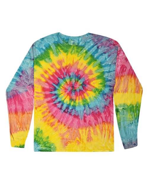 Youth Tie-Dyed Long Sleeve T-Shirt - Saturn