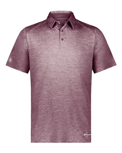 Electrify CoolCore® Men's Polo - Maroon Heather