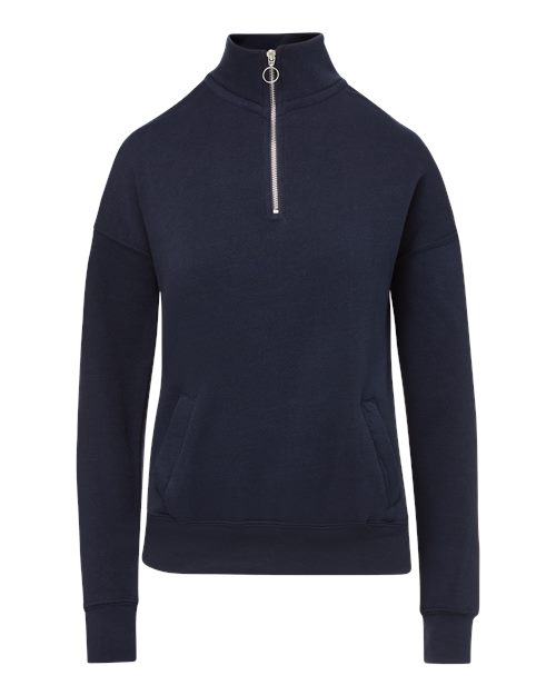 Women's Cloud Fleece Quarter-Zip Sweatshirt - Navy