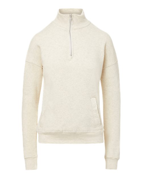 Women's Cloud Fleece Quarter-Zip Sweatshirt - Oatmeal