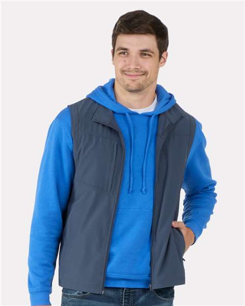 Men's Stretch Woven Vest - Castlerock