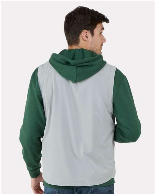 Men's Stretch Woven Vest - Oxford
