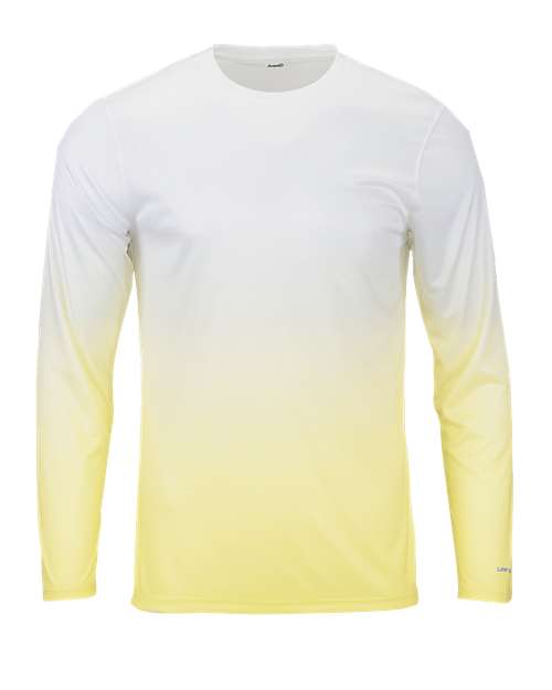 Men's Maui Performance Long Sleeve T-Shirt - Pale Yellow