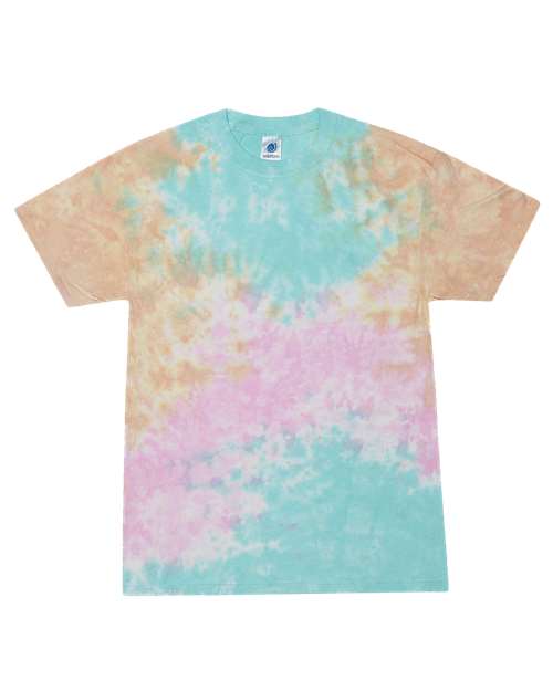Youth Multi-Color Tie-Dyed T-Shirt - Snow Cone