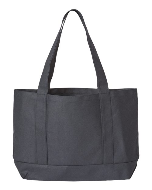 Leeward Boater Tote - Black/ Black