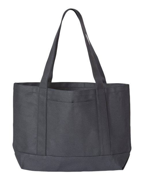 Leeward Boater Tote - Black/ Black