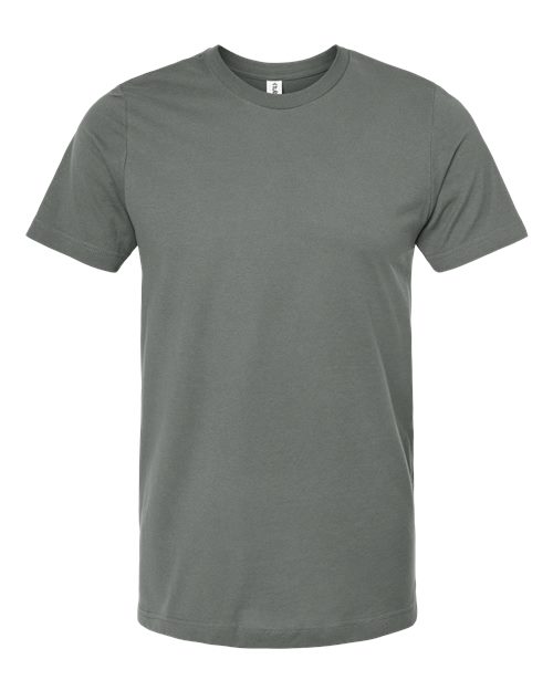 Combed Cotton T-Shirt - Charcoal Grey