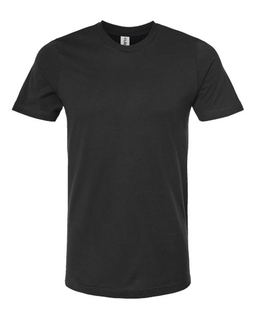 Combed Cotton T-Shirt - Black