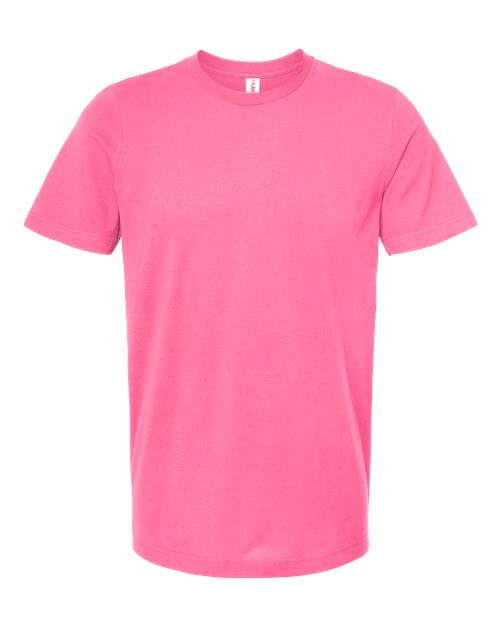 Combed Cotton T-Shirt - Charity Pink