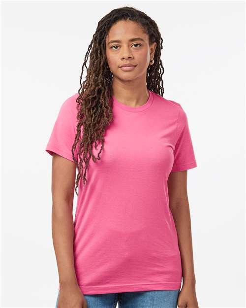 Combed Cotton T-Shirt - Charity Pink