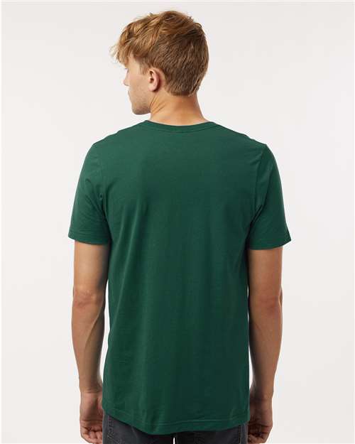 Combed Cotton T-Shirt - Forest