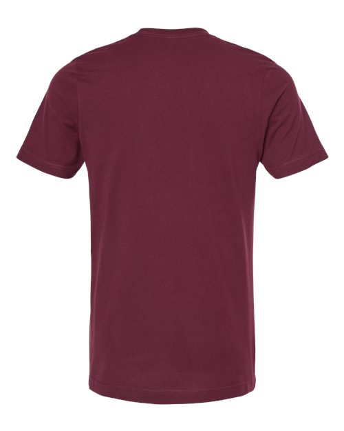 Combed Cotton T-Shirt - Maroon