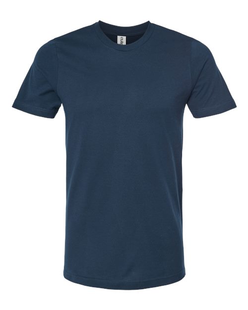 Combed Cotton T-Shirt - Navy Blue