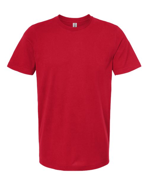 Combed Cotton T-Shirt - Red