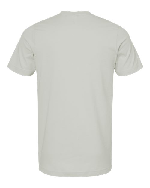 Combed Cotton T-Shirt - Light Silver