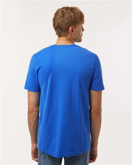 Combed Cotton T-Shirt - Royal