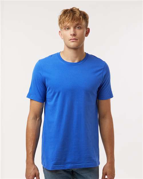 Combed Cotton T-Shirt - Royal