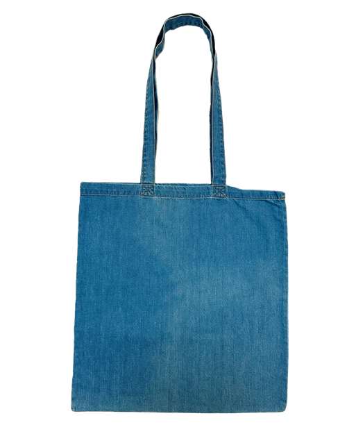 Denim Tote - Light Blue Denim
