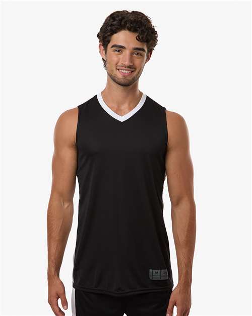 Men's Match-Up Basketball Jersey - Black/ White