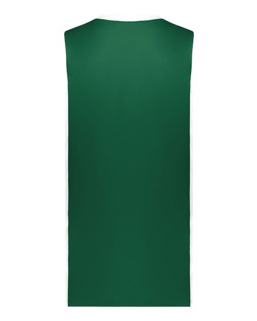 Men's Match-Up Basketball Jersey - Dark Green/ White