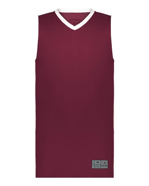 Men's Match-Up Basketball Jersey - Maroon/ White