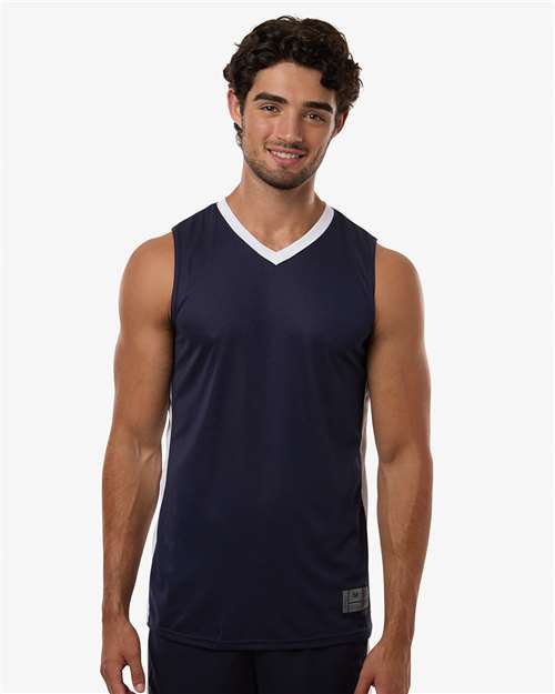 Men's Match-Up Basketball Jersey - Navy/ White