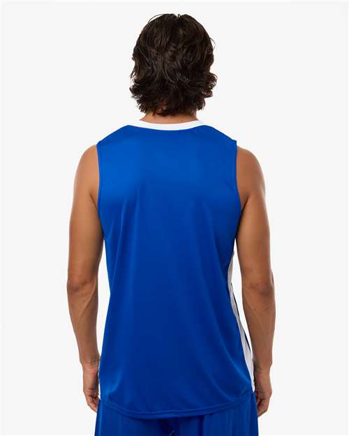 Men's Match-Up Basketball Jersey - Royal/ White