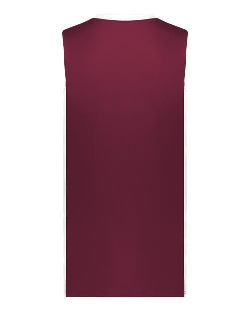 Youth Match-Up Basketball Jersey - Maroon/ White