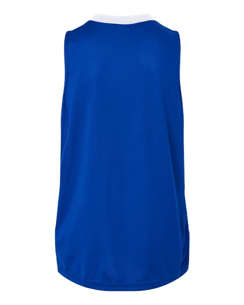 Youth Match-Up Basketball Jersey - Royal/ White