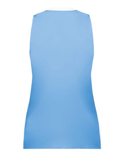 Women's Match-Up Basketball Jersey - Columbia Blue/ White