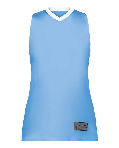 Women's Match-Up Basketball Jersey - Columbia Blue/ White
