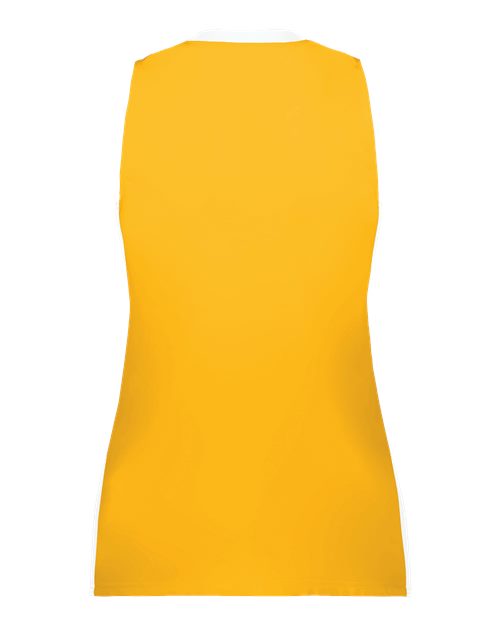 Women's Match-Up Basketball Jersey - Gold/ White