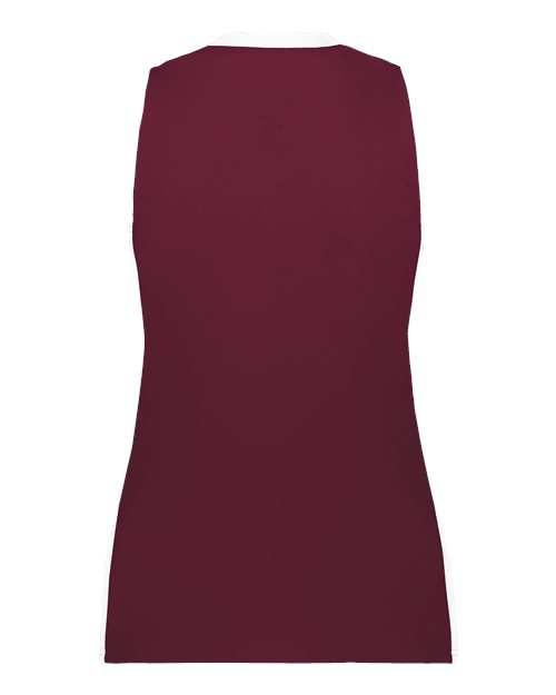 Women's Match-Up Basketball Jersey - Maroon/ White