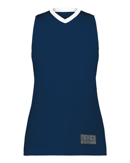 Women's Match-Up Basketball Jersey - Navy/ White