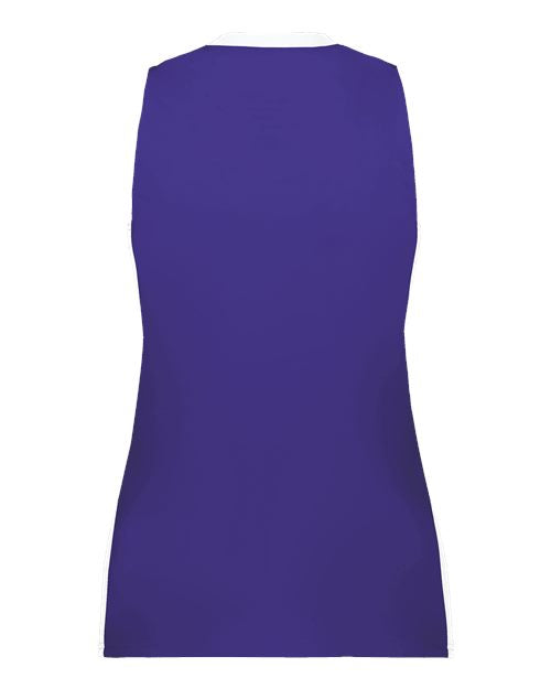 Women's Match-Up Basketball Jersey - Purple/ White