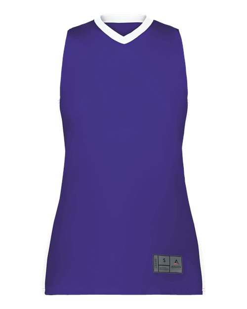 Women's Match-Up Basketball Jersey - Purple/ White